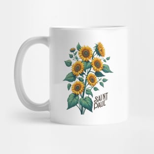 Saint Paul Sunflower Mug